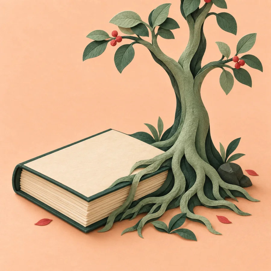 measure word for books; root