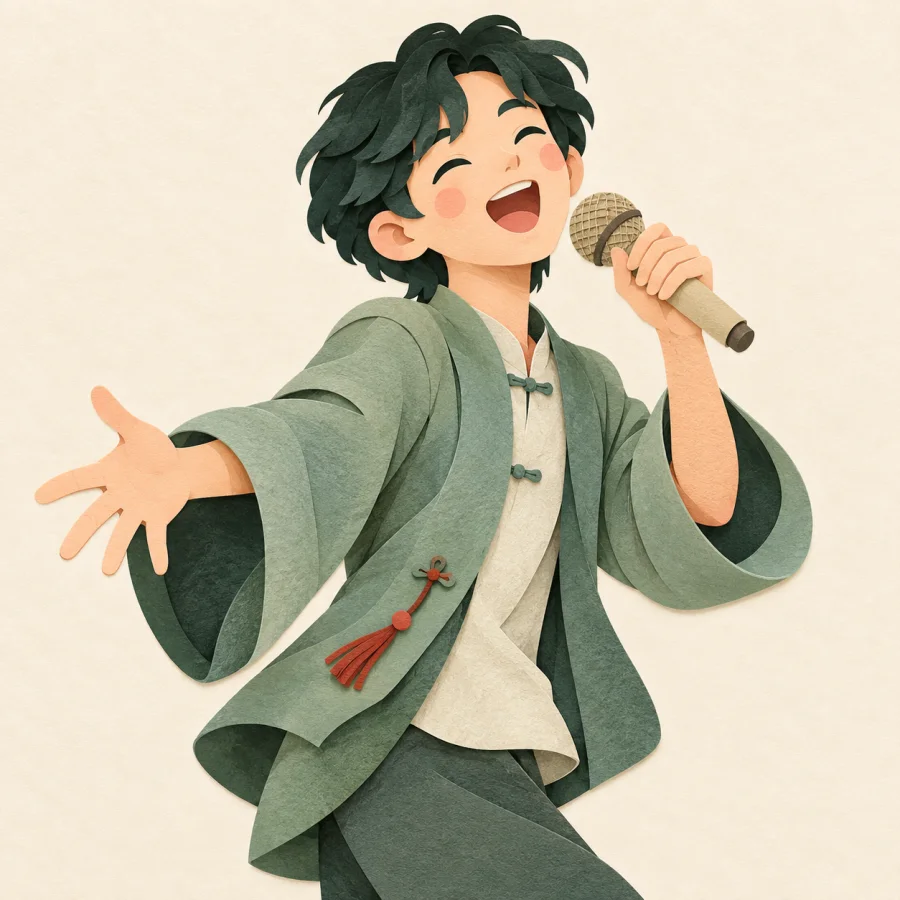 to sing a song