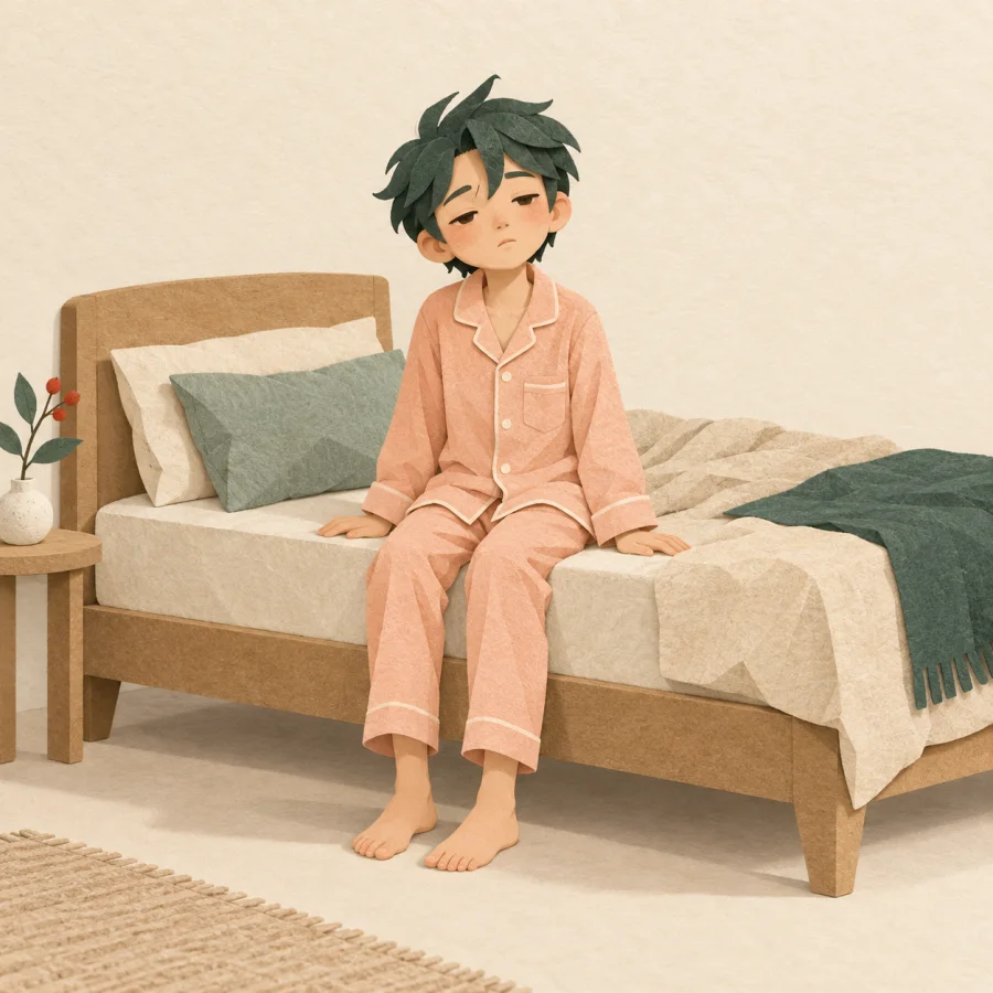 to get up (out of bed)