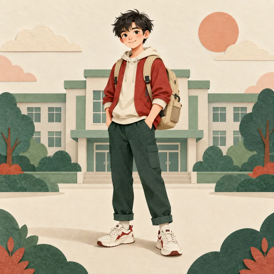 middle school student